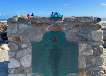 Tip of Africa at Cape Agulhas, South Africa